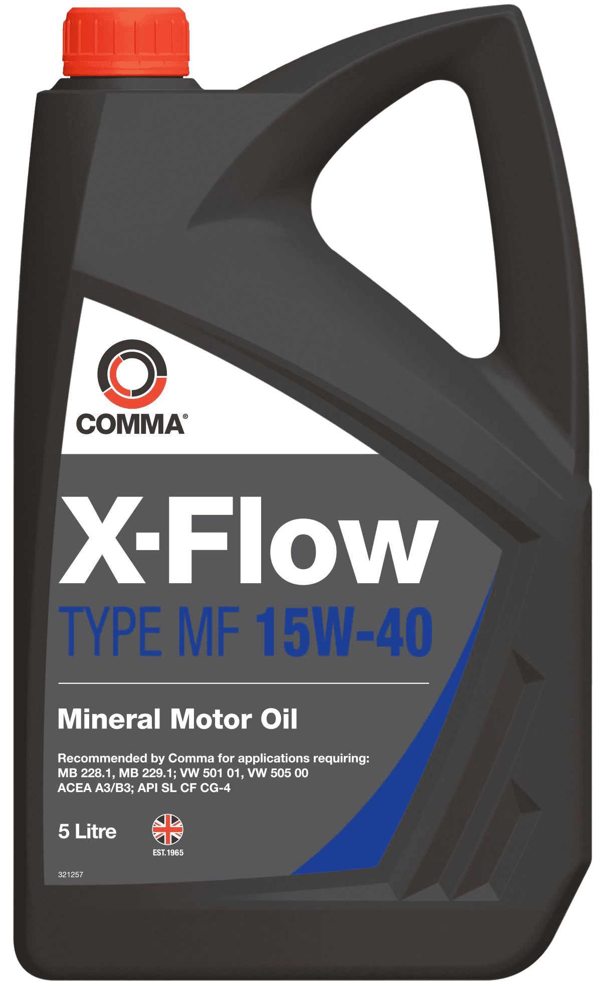 Моторное масло Comma X-Flow Type MF 15W-40, 5л